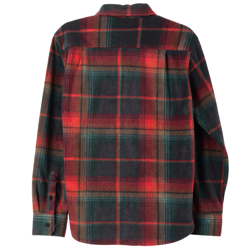 Load image into Gallery viewer, Dark Seas Zulu Long Sleeve Button-Up Flannel - Dark Navy