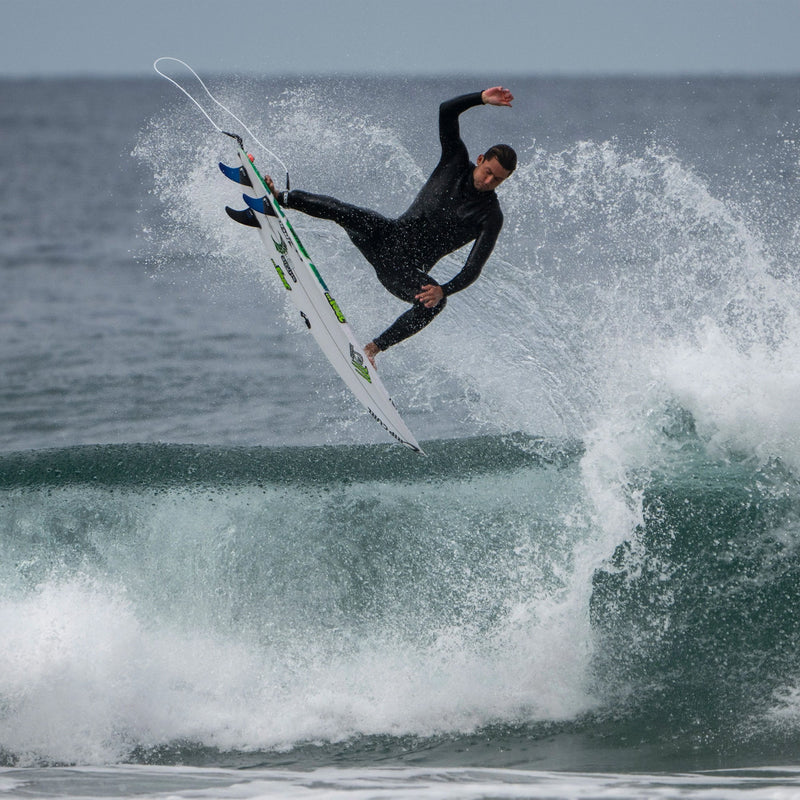 Load image into Gallery viewer, FCS II Matt Biolos PC Carbon Tri-Quad Fin Set