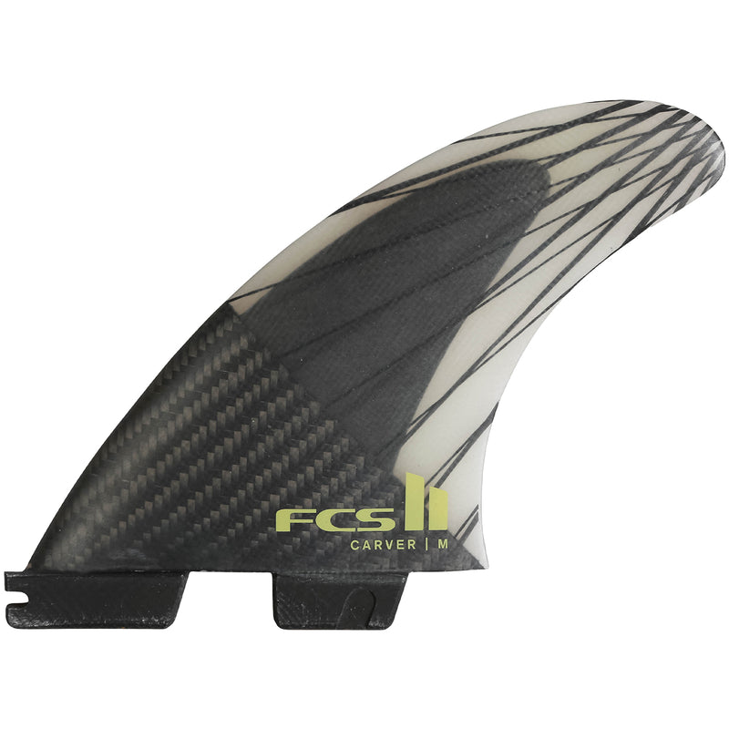 Load image into Gallery viewer, FCS II Carver PC Carbon + Aircore Tri Fin Set
