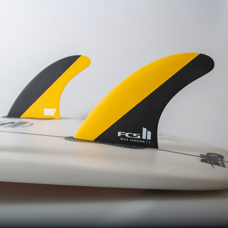Load image into Gallery viewer, FCS II Mick Fanning Performance Core Tri Fin Set