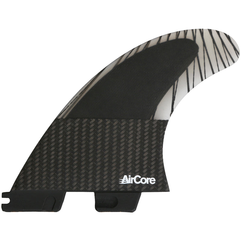 Load image into Gallery viewer, FCS II Performer PC Carbon + Aircore Tri Fin Set