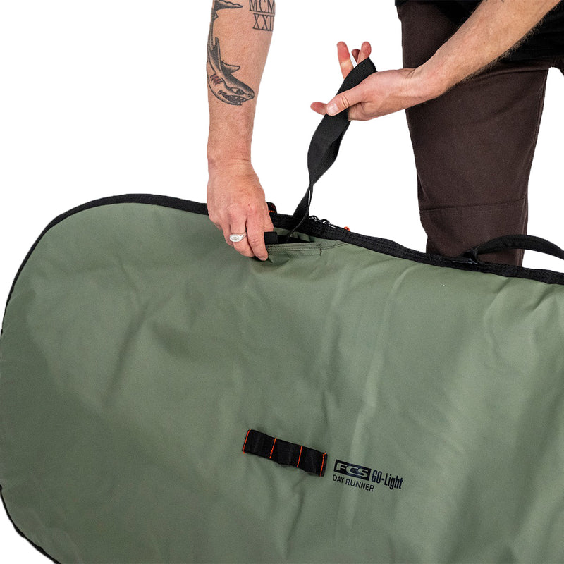 Load image into Gallery viewer, FCS Runner Cover Fish Day Surfboard Bag 7