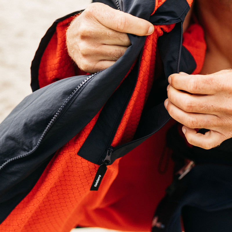 Load image into Gallery viewer, Finisterre Tego Long Sleeve Robe Hooded Changing Poncho