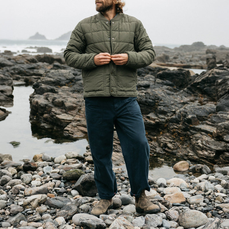 Load image into Gallery viewer, Finisterre Lapwing Snap-Button Bomber Jacket 3