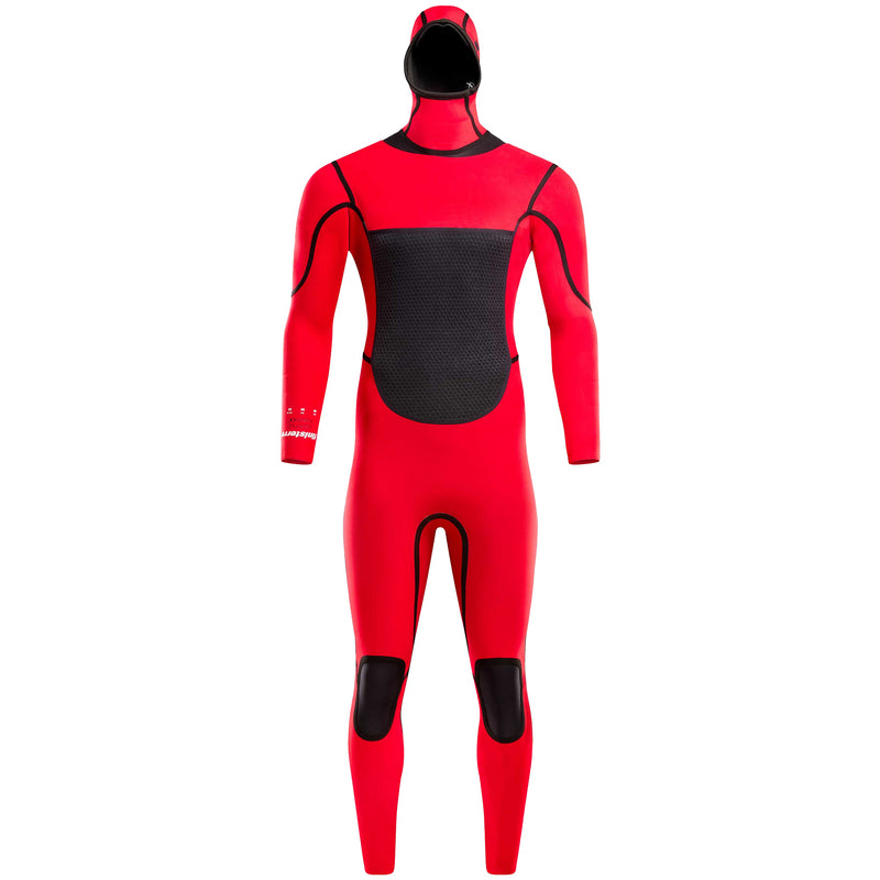 Load image into Gallery viewer, Finisterre Shearwater 4/3 Hooded U-Zip Wetsuit