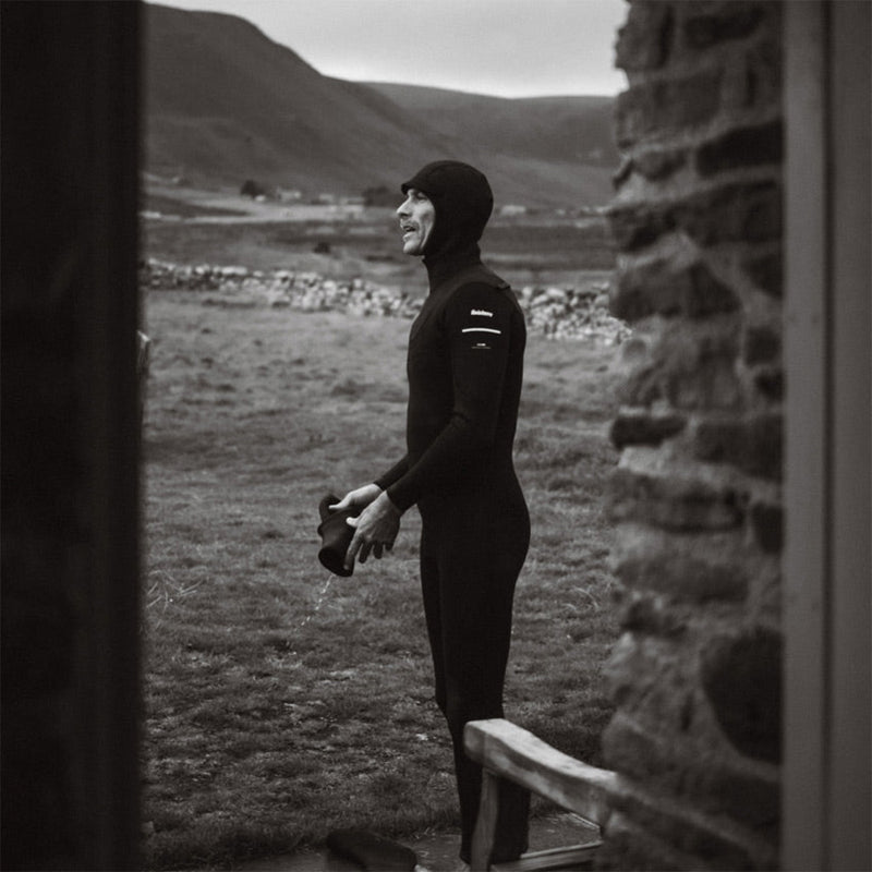Load image into Gallery viewer, Finisterre Shearwater 5/4 Hooded U-Zip Wetsuit