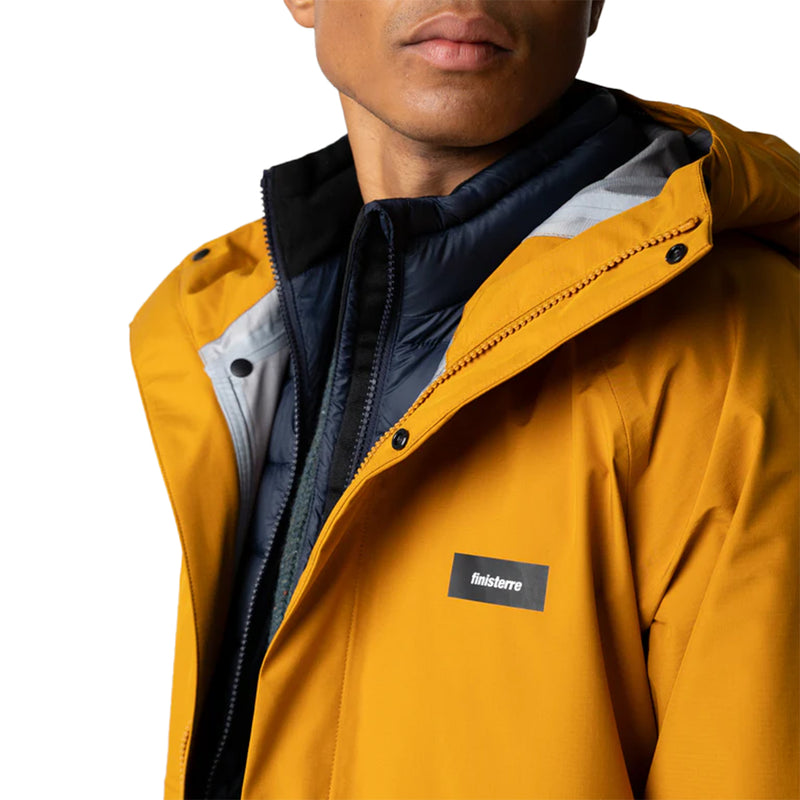 Load image into Gallery viewer, Finisterre Skybird Waterproof Hooded Zip-Up Jacket