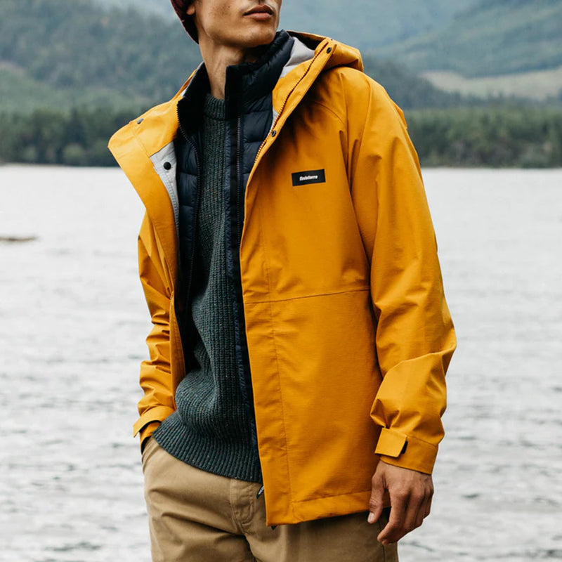Load image into Gallery viewer, Finisterre Skybird Waterproof Hooded Zip-Up Jacket