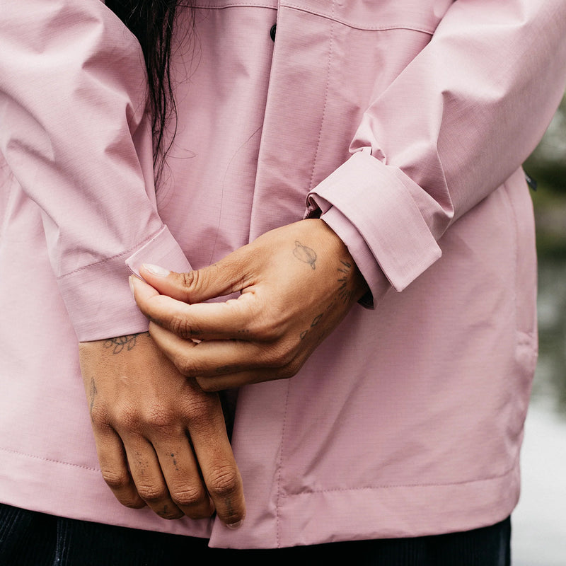 Load image into Gallery viewer, Finisterre Women's Skybird Waterproof Hooded Zip-Up Jacket 5