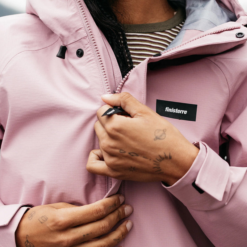 Load image into Gallery viewer, Finisterre Women's Skybird Waterproof Hooded Zip-Up Jacket 4