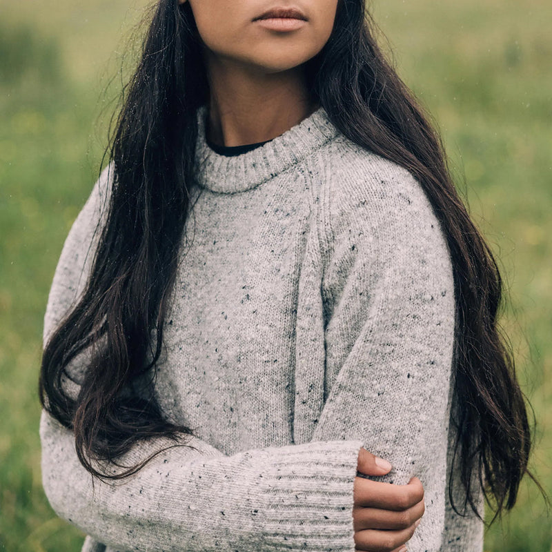 Load image into Gallery viewer, Finisterre Women's Farne Crew Neck Knit Sweater