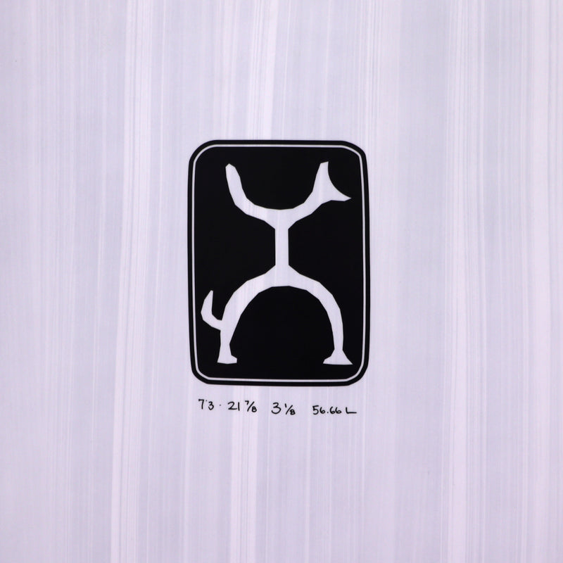 Load image into Gallery viewer, Firewire Sunday Thunderbolt Red 7'3 x 21 ⅞ x 3 ⅛ Surfboard