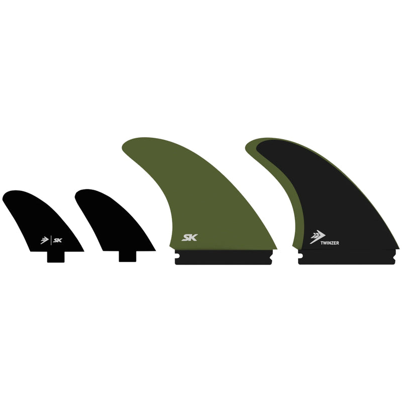 Load image into Gallery viewer, Firewire Stu Kenson Twinzer Futures Compatible Twin Fin Set