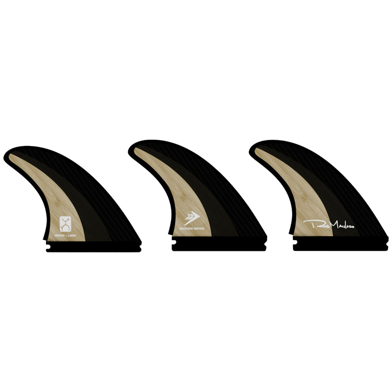 Load image into Gallery viewer, Firewire Machado Groove Futures Compatible Tri-Quad Fin Set