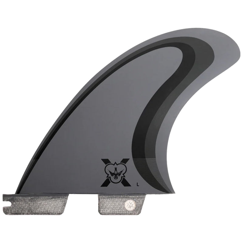 Load image into Gallery viewer, Flying Diamonds FDX-1 Double Tab Tri-Quad Fin Set 4