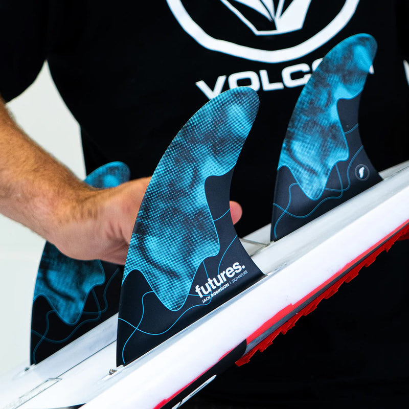 Load image into Gallery viewer, Futures Fins Jack Robinson Honeycomb Tri Fin Set