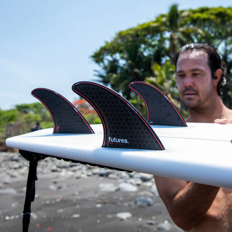 Load image into Gallery viewer, Futures Fins Jordy Smith Signature Honeycomb Tri Fin Set
