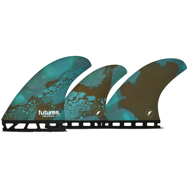 Load image into Gallery viewer, Futures Fins Christenson Honeycomb Tri-Quad Fin Set