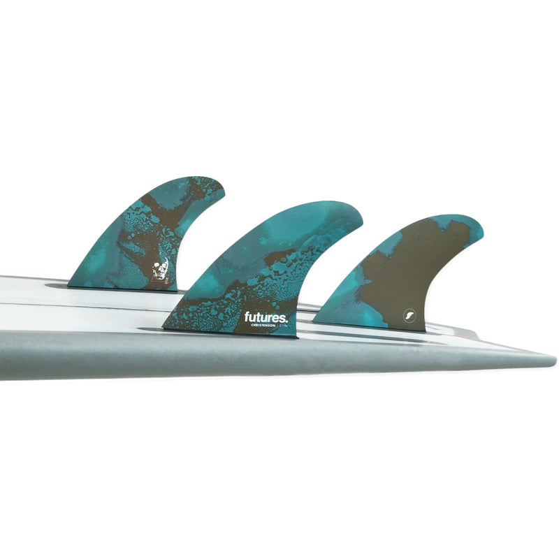 Load image into Gallery viewer, Futures Fins Christenson Honeycomb Tri-Quad Fin Set