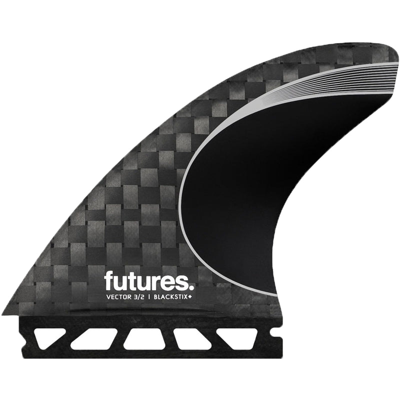 Load image into Gallery viewer, Futures Fins Vector 3/2 Blackstix+ Tri Fin Set