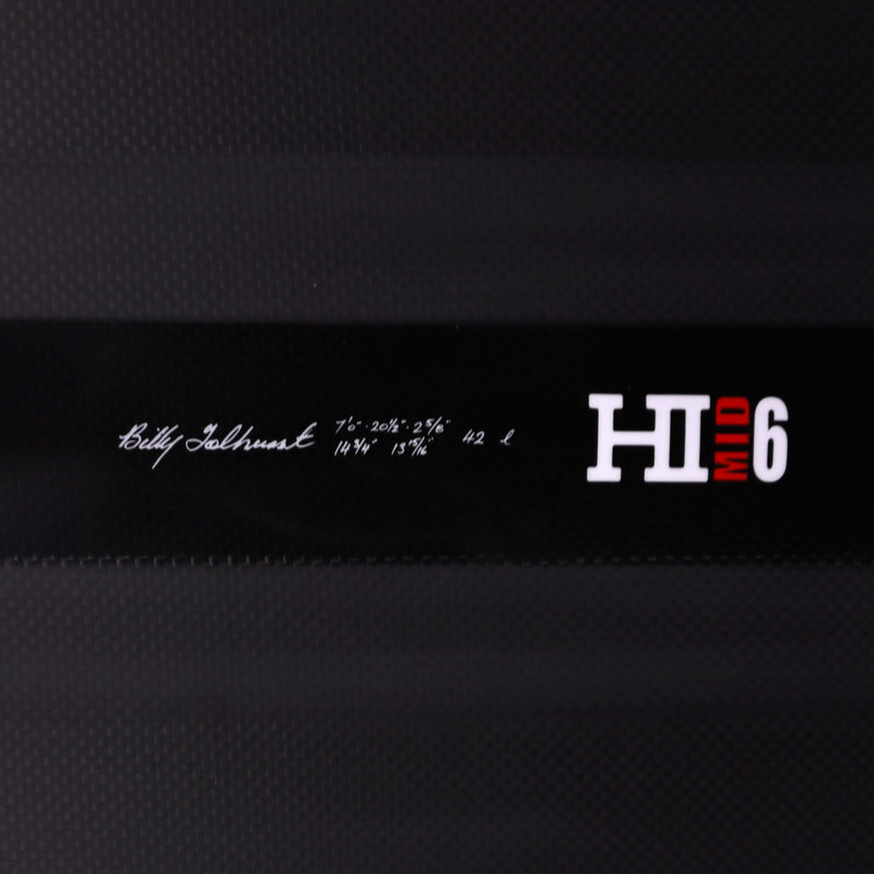 Load image into Gallery viewer, Harley Ingleby Mid 6 Thunderbolt Black 7'0 × 20 ½ × 2 ⅝ Surfboard - Full Carbon