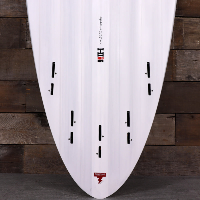 Load image into Gallery viewer, Harley Ingleby Mid 6 Thunderbolt Red 7'0 × 20 ½ × 2 ⅝ Surfboard - Candy/White