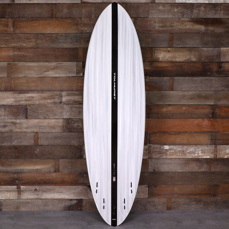 Load image into Gallery viewer, Harley Ingleby Series Mid 6 Mini Thunderbolt Black 6'4 x 20 x 2 ⅝ Surfboard - Gray/Carbon