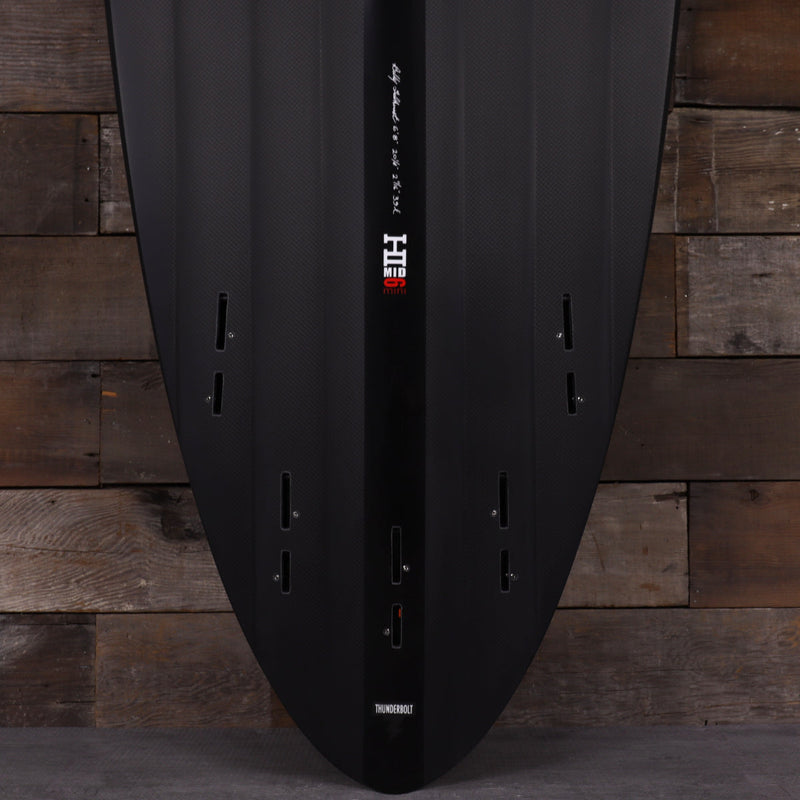 Load image into Gallery viewer, Harley Ingleby Mid 6 Mini Thunderbolt Black 6'8 × 20 ¼ × 2 11/16 Surfboard - Full Carbon 3
