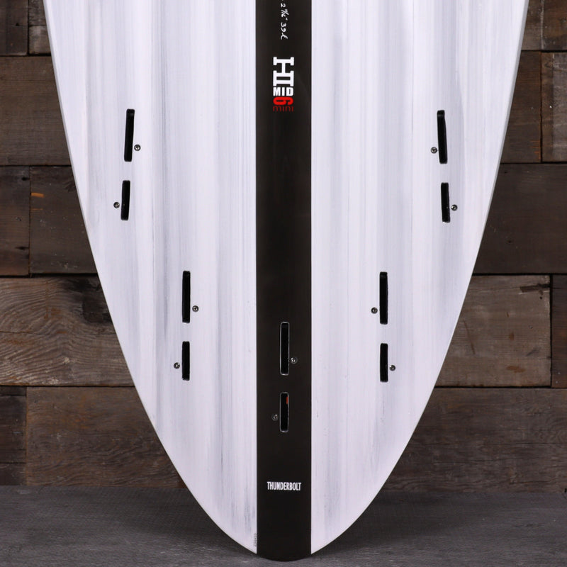Load image into Gallery viewer, Harley Ingleby Series Mid 6 Mini Thunderbolt Black 6'8 x 20 ¼ x 2 11/16 Surfboard - Gray/Carbon