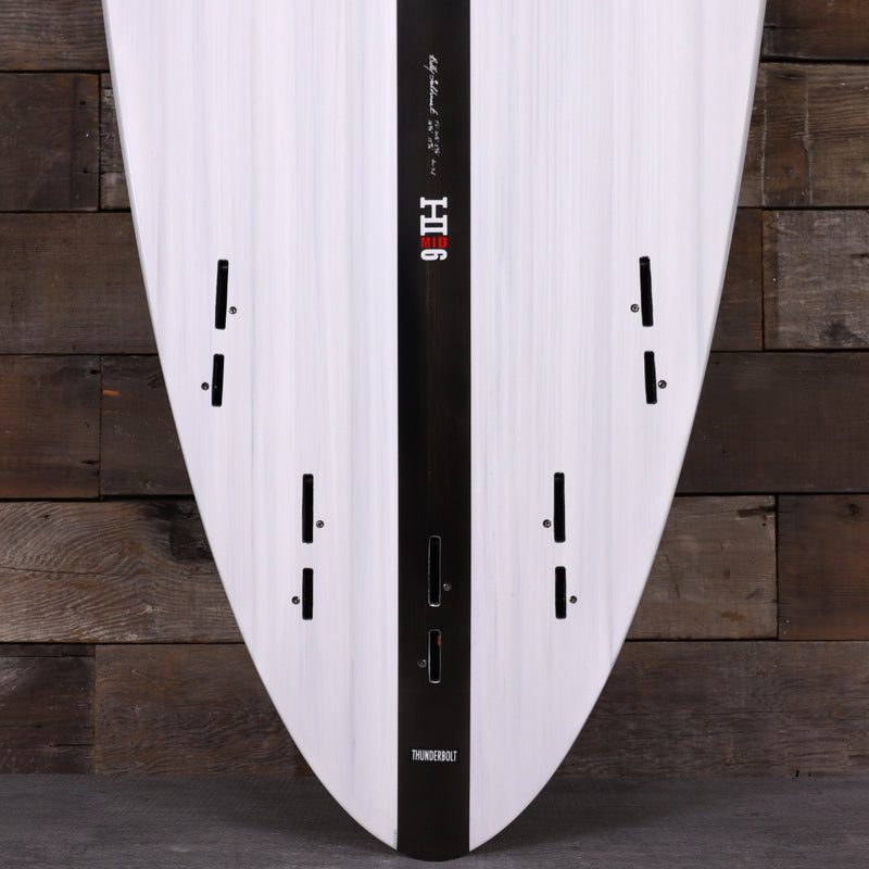 Load image into Gallery viewer, Harley Ingleby Series Mid 6 Thunderbolt Black 7&#39;0 x 20 ½ x 2 ⅝ Surfboard - Gray/Carbon
