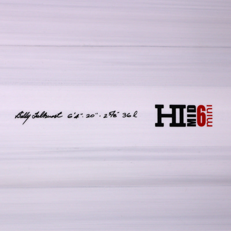 Load image into Gallery viewer, Harley Ingleby Series Mid 6 Mini Thunderbolt Red 6'4 x 20 x 2 ⅝ Surfboard - Candy/White