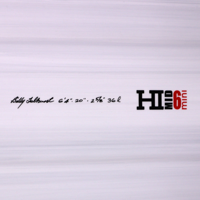 Load image into Gallery viewer, Harley Ingleby Series Mid 6 Mini Thunderbolt Red 6'4 x 20 x 2 ⅝ Surfboard - Candy/White • DAMAGED