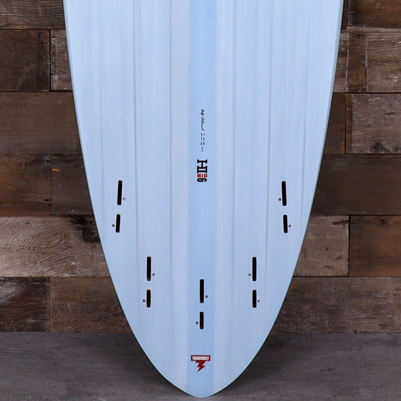 Load image into Gallery viewer, Harley Ingleby Series Mid 6 Thunderbolt Red 7&#39;10 x 21 ¼ x 2 ¾ Surfboard - Light Blue

