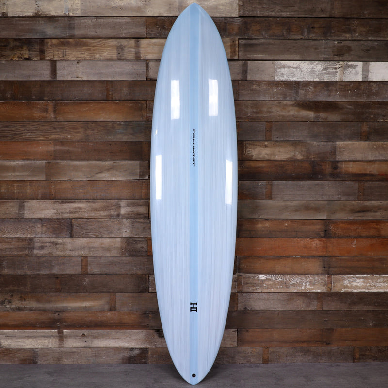 Load image into Gallery viewer, Harley Ingleby Mid 6 Thunderbolt Red 7'6 × 21 × 2 ¾ Surfboard - Light Blue 1