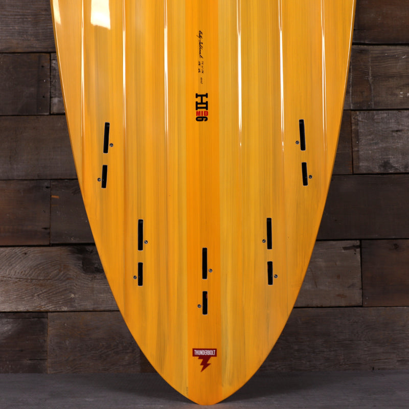 Load image into Gallery viewer, Harley Ingleby Series Mid 6 Thunderbolt Red 7&#39;6 x 21 x 2 ¾ Surfboard - Orange • DAMAGED
