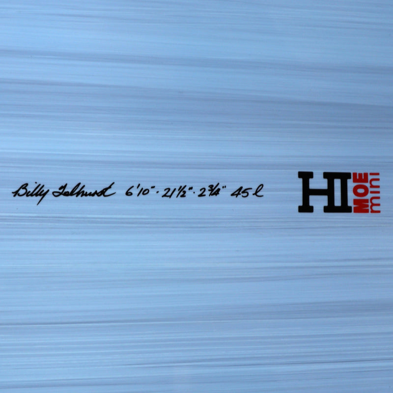 Load image into Gallery viewer, Harley Ingleby Series Moe Mini Thunderbolt Red 6'10 x 21 ½ x 2 ¾ Surfboard - Light Blue