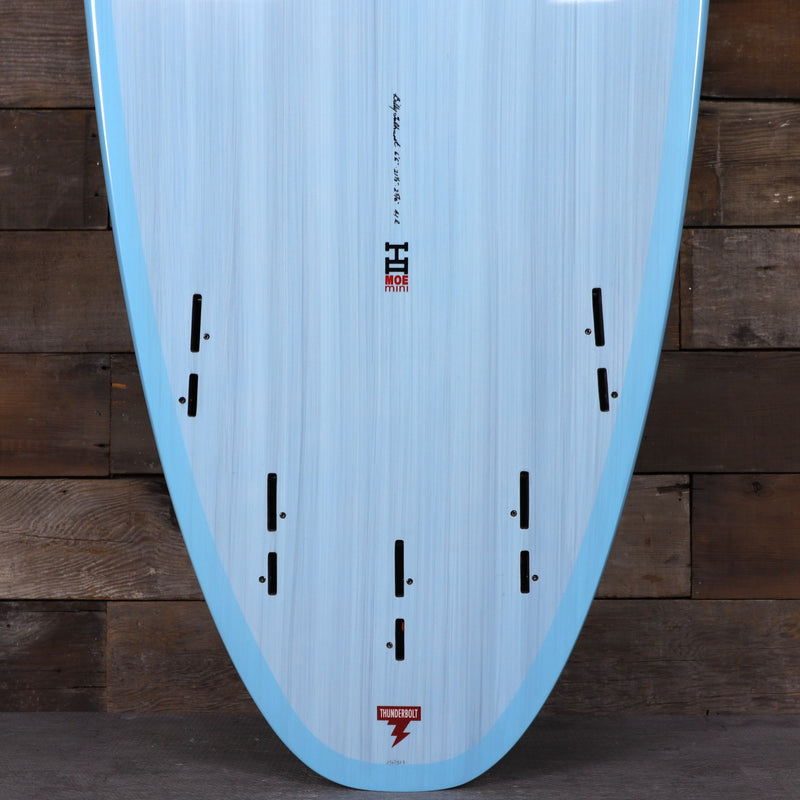 Load image into Gallery viewer, Harley Ingleby Series Moe Mini Thunderbolt Red 6'6 x 21 ½ x 2 ⅝ Surfboard - Light Blue