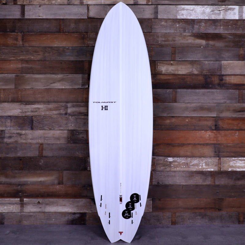 Load image into Gallery viewer, Harley Ingleby Series HIBT 3+3 Thunderbolt Red 6'10 x 21 x 2 ⅞ Surfboard - White/Blue