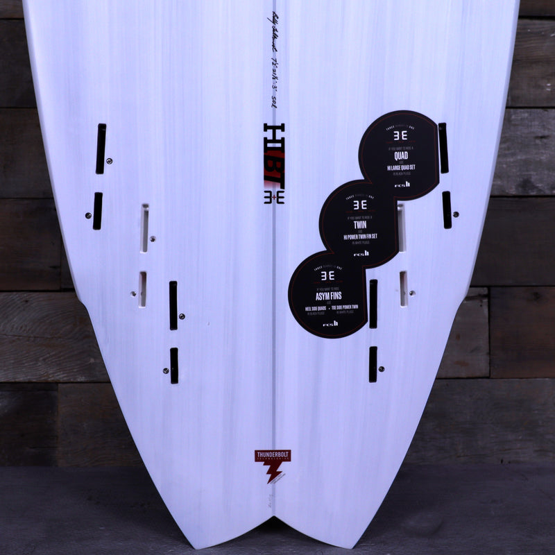 Load image into Gallery viewer, Harley Ingleby Series HIBT 3+3 Thunderbolt Red 7'2 x 21 ½ x 3 Surfboard - White/Blue