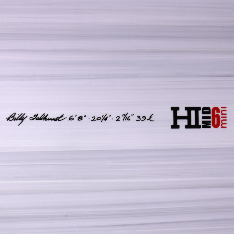Load image into Gallery viewer, Harley Ingleby Series Mid 6 Mini Thunderbolt Red 6'8 x 20 ¼ x 2 11/16 Surfboard - Candy/White