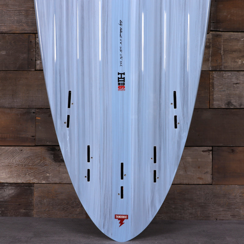 Load image into Gallery viewer, Harley Ingleby Series Mid 6 Mini Thunderbolt Red 6'8 x 20 ¼ x 2 11/16 Surfboard - Light Blue