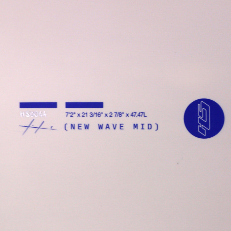 Load image into Gallery viewer, Haydenshapes New Wave Mid FutureFlex 7'2 x 21 3/16 x 2 ⅞ Surfboard - Blue