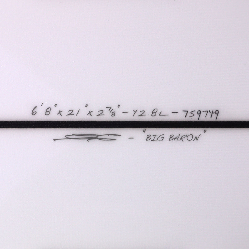 Load image into Gallery viewer, JS Industries Big Baron PE Carbon Fusion 6'8 x 21 x 2 ⅞ Surfboard 4