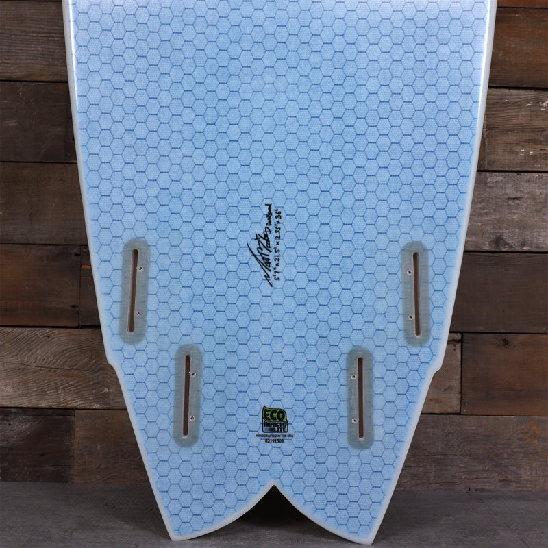 Load image into Gallery viewer, Lib Tech Lost RNF Retro Fish ecoIMPACTO 2 Lite 5'7 × 21 ½ × 2.55 Surfboard 3