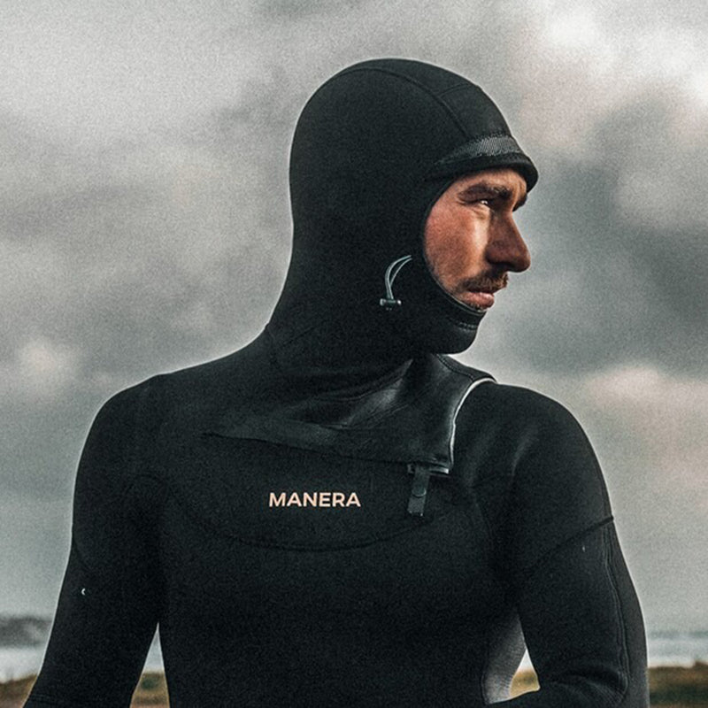 Load image into Gallery viewer, Manera Seafarer 4/3 Hooded Chest-Zip Wetsuit