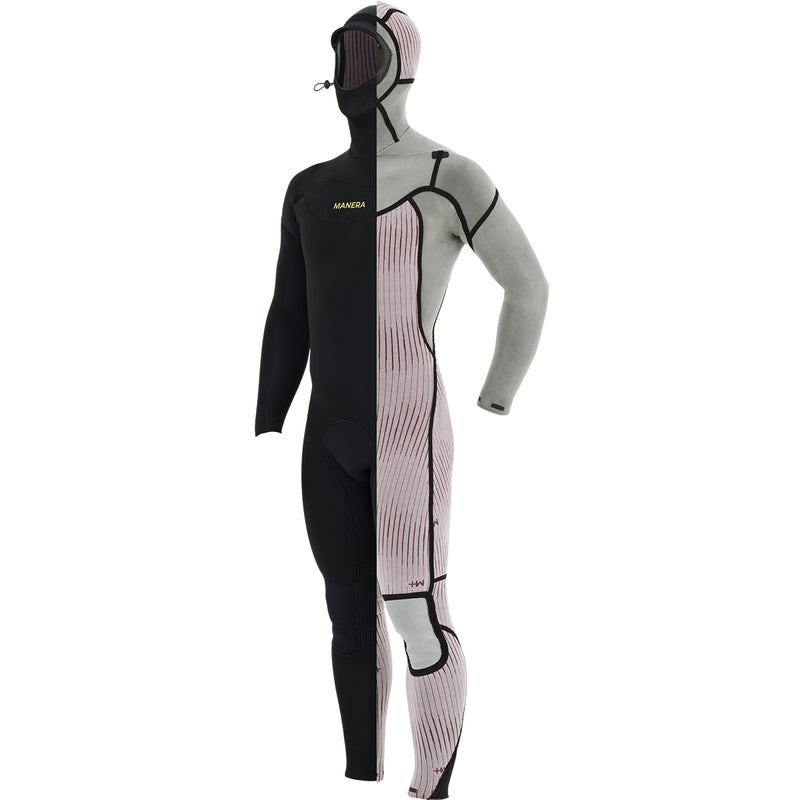 Load image into Gallery viewer, Manera Magma Meteor 5/4/3 Hooded Chest-Zip Wetsuit - 2023