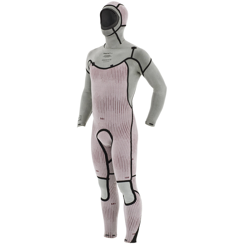 Load image into Gallery viewer, Manera Magma Meteor 6/4 Hooded Chest Zip Wetsuit - 2023
