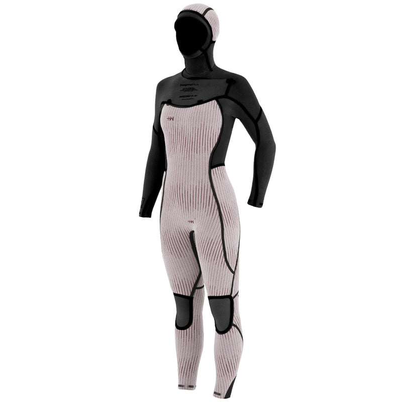 Load image into Gallery viewer, Manera Women's Magma Steamer 5/4/3 Hooded Chest-Zip Wetsuit - 2024