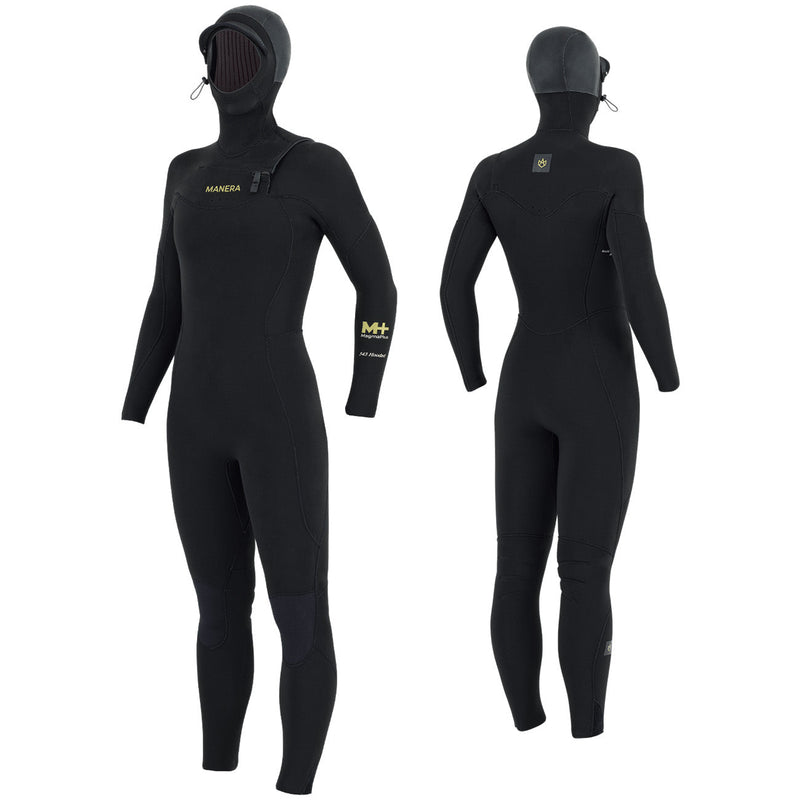 Load image into Gallery viewer, Manera Women's Magma Steamer 5/4/3 Hooded Chest-Zip Wetsuit - 2024