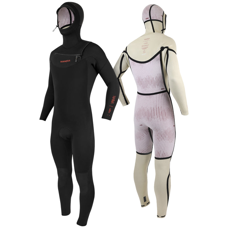 Load image into Gallery viewer, Manera Magma 6/4 Hooded Chest-Zip Wetsuit